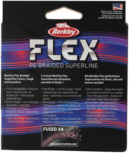 Plecionka Berkley Flex