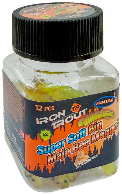 Guma Iron Trout Big Maja Bee Maggot Super Soft
