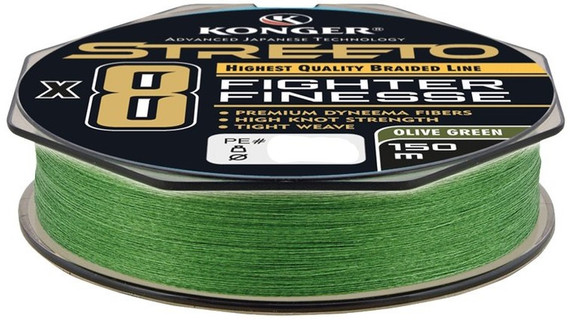 Plecionka Konger Streeto Fighter Finesse X8