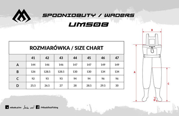 Spodniobuty Mikado Basic